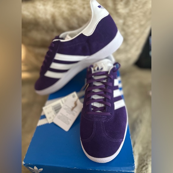 Adidas Gazelle 'Rich Purple' FX5496 - Picture 4 of 9